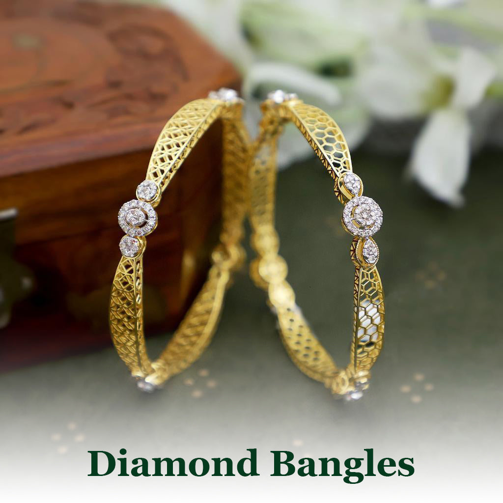 Diamond Bangles