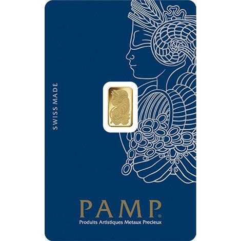 1 GRAM GOLD PAMP SUISSE BAR
