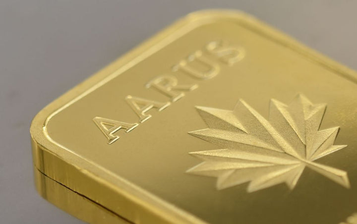 100 GRAM AARUS GOLD BAR