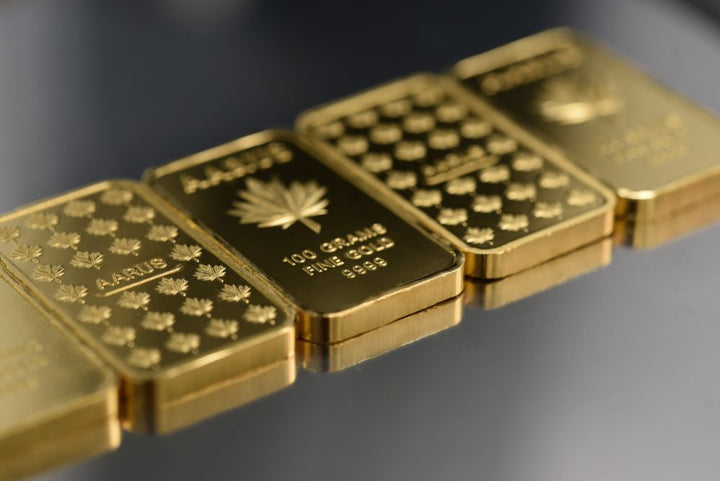 100 GRAM AARUS GOLD BAR