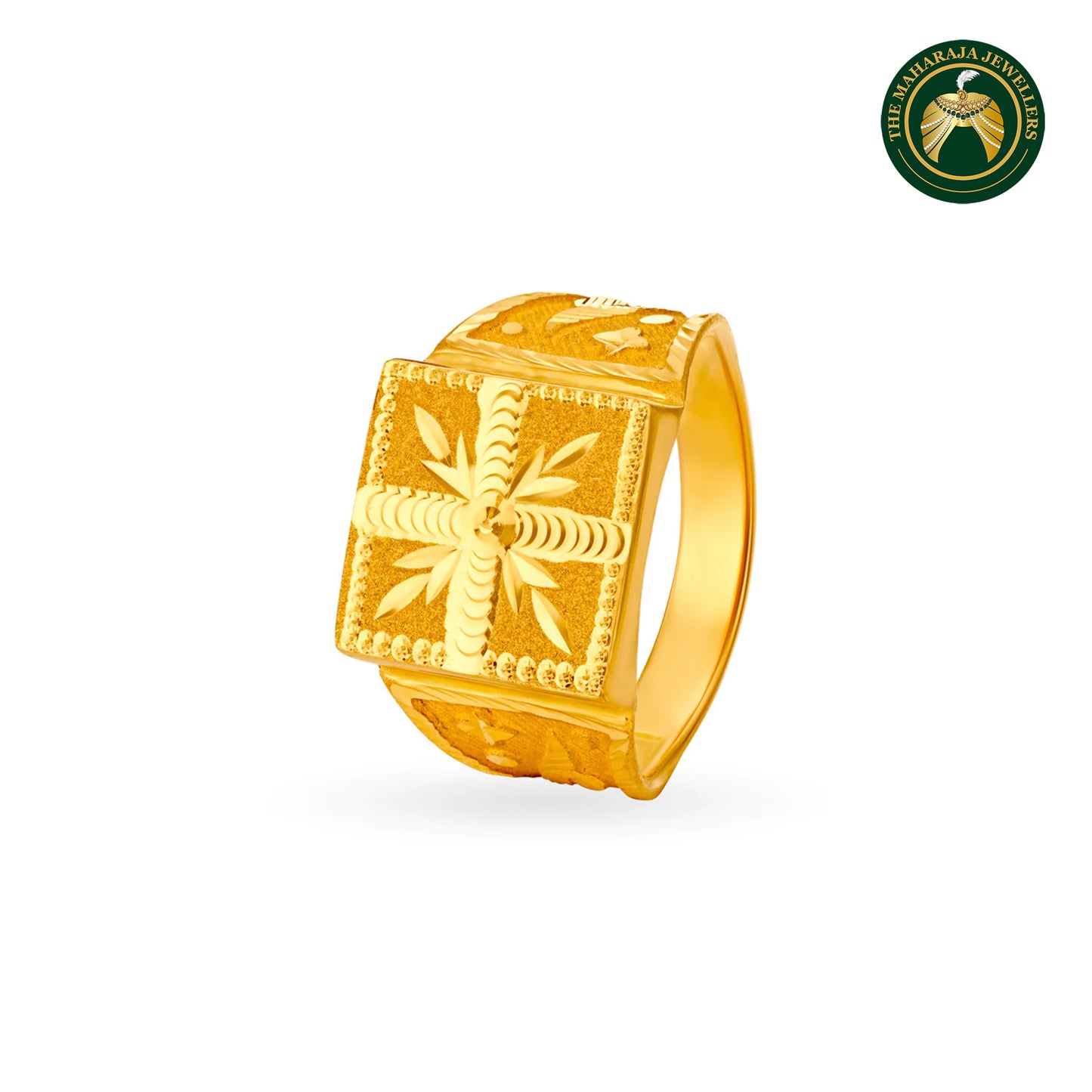 Buy quality 916 Gold Gogha Maharaj Ring in Ahmedabad